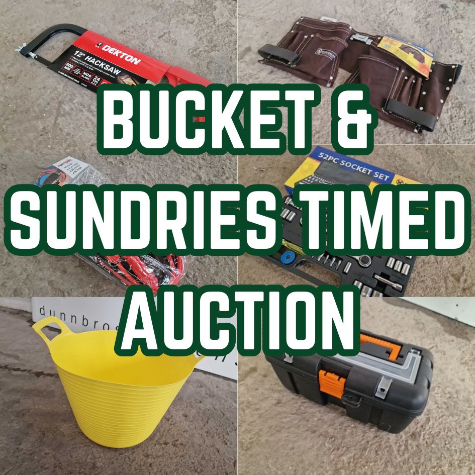 Bucket & Sundries Auction - March 2024